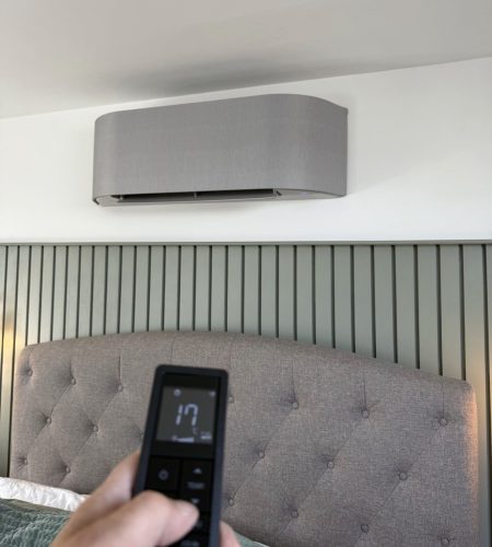 wall mounted aircon unit in bedroom &ndash; Oswestry